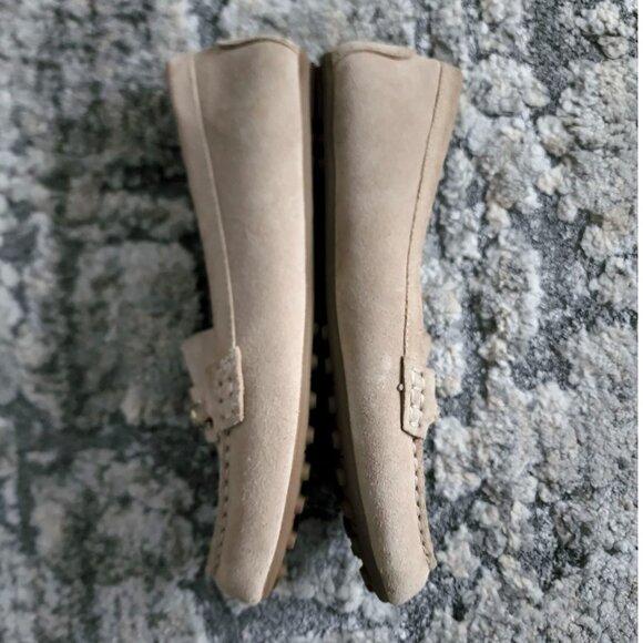 Cole Haan Women's Suede Leather Driving Moccasin Casual Classic Loafers Tan 9B - Picture 8 of 11